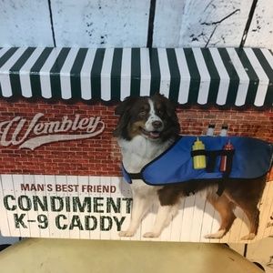 NWT Wembley Condiment K-9 Caddy Large X-Large dog
